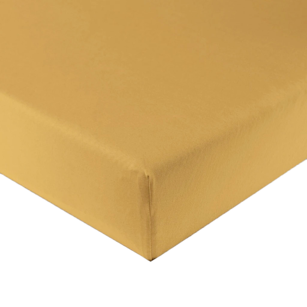 Rumoeller Spannbetttuch gold Rumoeller Spannbetttuch gold