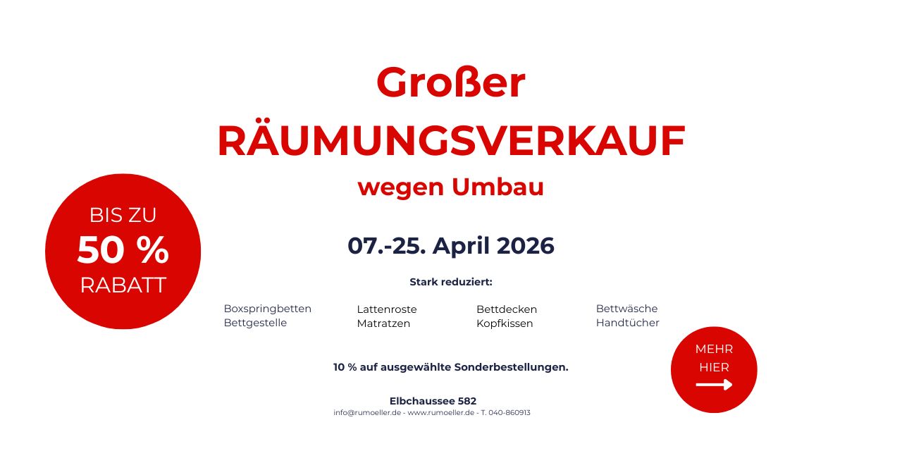 Top-Angebote zum Räumungsverkauf wegen n Umbaue