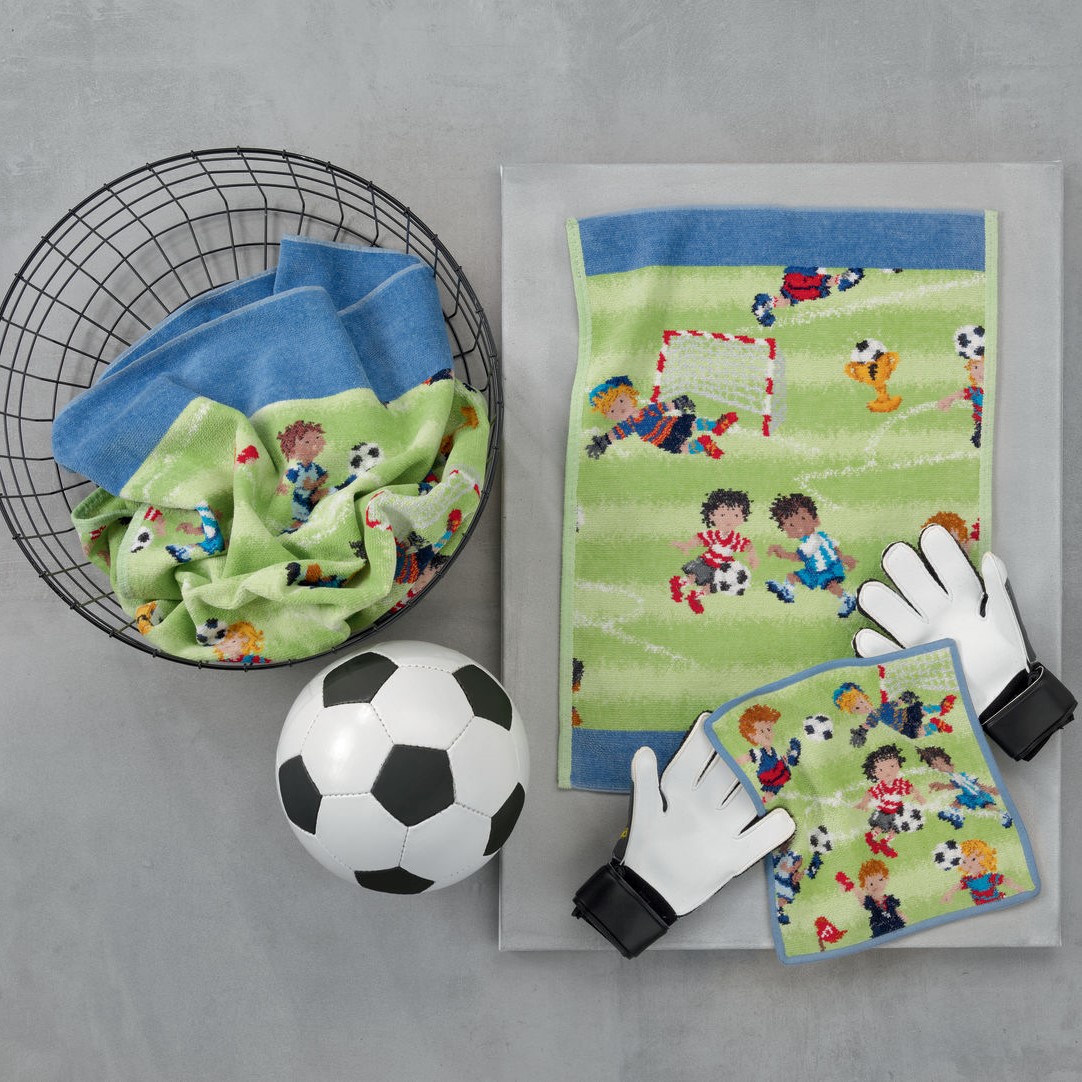 FEILER MINI - Chenilleserie "Soccer"