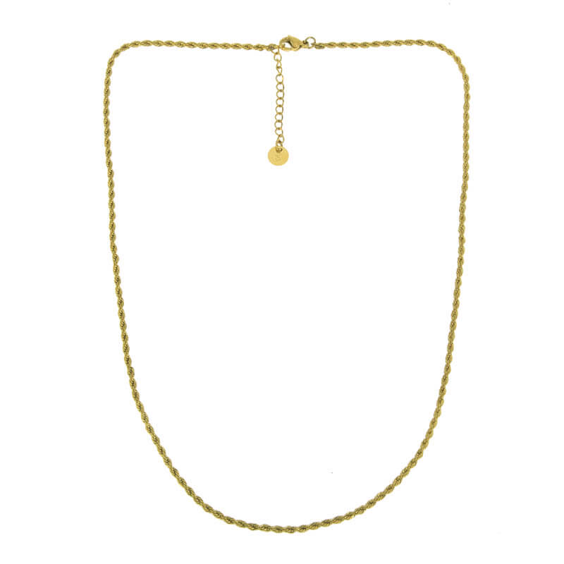 Elicia Necklace Steel Rope 45cm