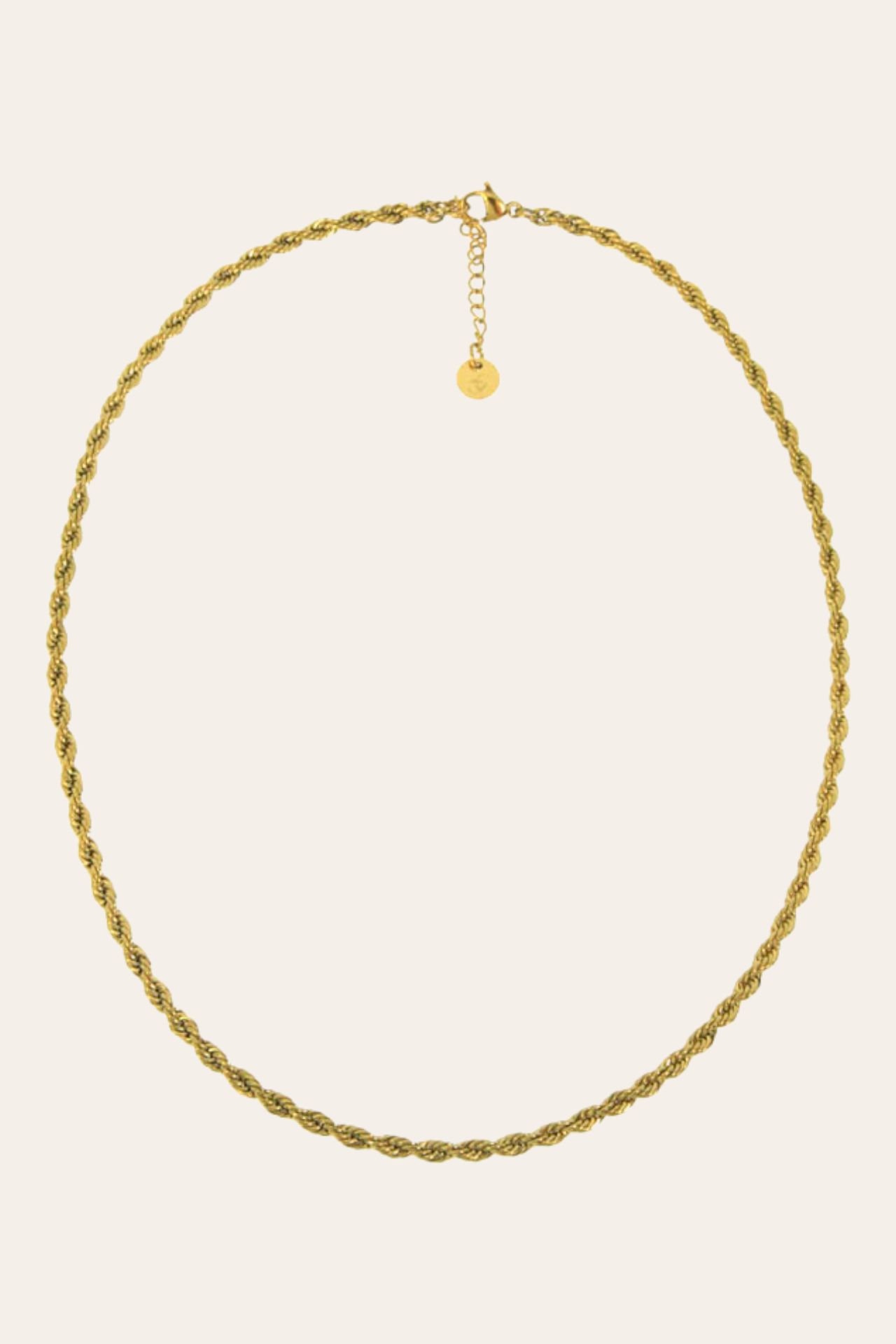 Emicey necklace steel rope 40cm