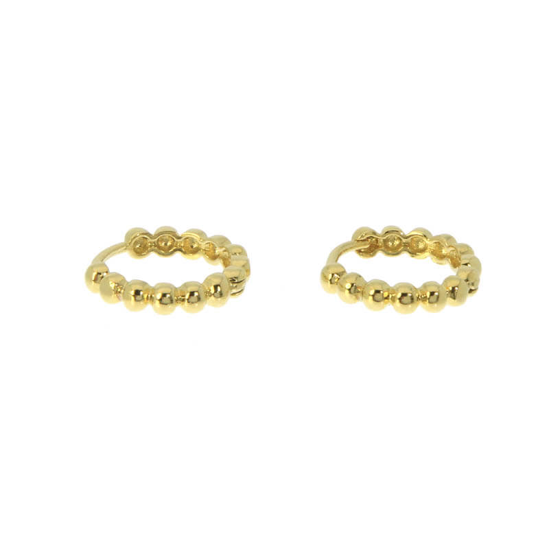 Gold-plated mini-hoop Earrings