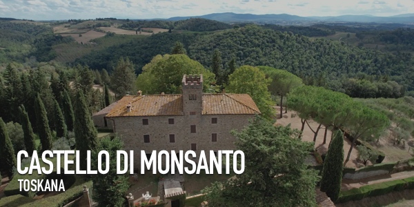 Kellerei Castello Monsanto aus der Toskana Italien Bild der Kellerei Castello Monsanto aus der Toskana Italien
