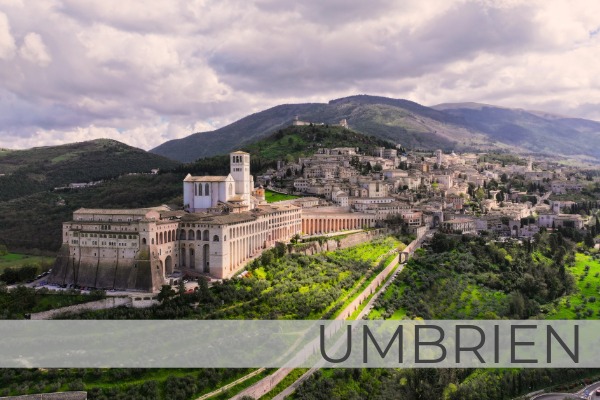 Blick auf Urbino für die Kategorie Umbrien