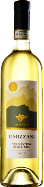 Weißwein Limizzani Surrau Sardinien Anischt Weinflasche
