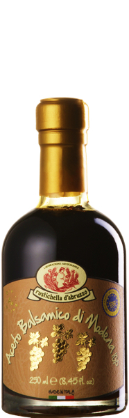 Rustichella d abruzzo Oro Essig Flasche des Rustichella d abruzzo Oro Aceto Balsamico Essig
