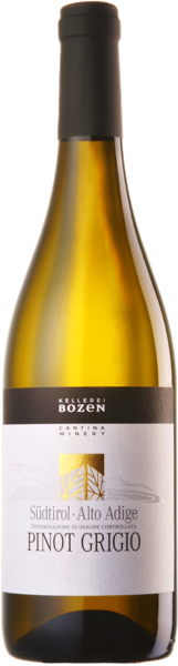 Kellerei Bozen Südtiroler Pinot Grigio Weißwein aus Italien Kellerei Bozen Südtiroler Pinot Grigio Weißwein aus Italien
