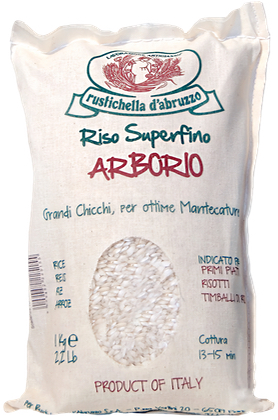 Reis Arborio Superfino von Rustichella d Abruzzo aus Italien 1Kg Beutel Reis Arborio Superfino von Rustichella d Abruzzo aus Italien