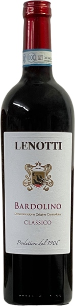 Lenotti_Bardolino_Rotwein_Venetien_Italien Flaschenbild_Lenotti_Bardolino_Rotwein_Venetien_Italien