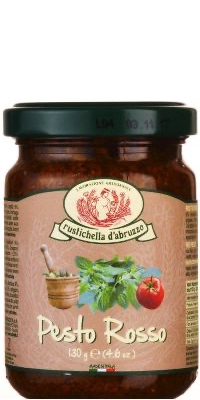 Pesto Rosso von Rustichella d Abruzzo Glas Pesto Rosso von Rustichella d Abruzzo
