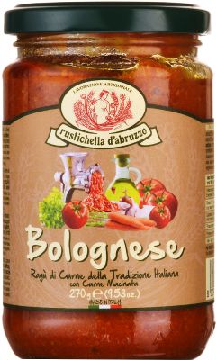 Sugo al Bolognese von Rustichella d Abruzzo Glas Sugo al Bolognese von Rustichella d Abruzzo