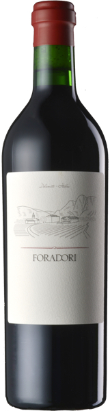 Rotaliano Teroldego der Kellerei Foradori  Flasche des Rotaliano Teroldego der Kellerei Foradori