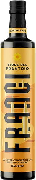 Fiore del Frantoio Olivenöl von Franci aus der Toskana Flasche des Fiore del Frantoio Olivenöl von Franci aus der Toskana