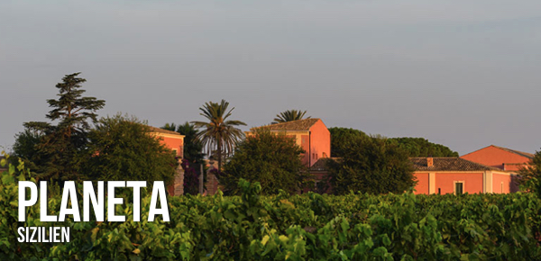 Kellerei Planeta in Noto Italien Blick auf die Kellerei Planeta in Noto Italien