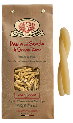 Casarecchia Pasta von Rustichella d Abruzzo Packung Casarecchia Pasta von Rustichella d Abruzzo