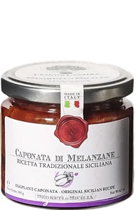 Caponata di Melanzane - Auberginen im Tomatensugo
