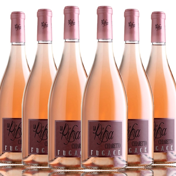 La Rifra Fugace Chiaretto Roséwein im 6er Sparpaket