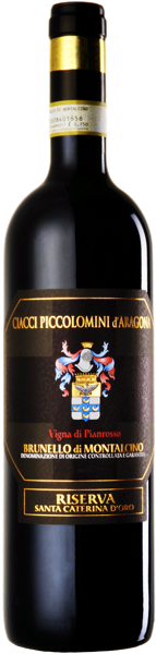 2016 Pianrosso Santa Caterina d´Oro Brunello di Montalcino DOCG Riserva 2016 Pianrosso Santa Caterina d´Oro Brunello di Montalcino DOCG Riserva