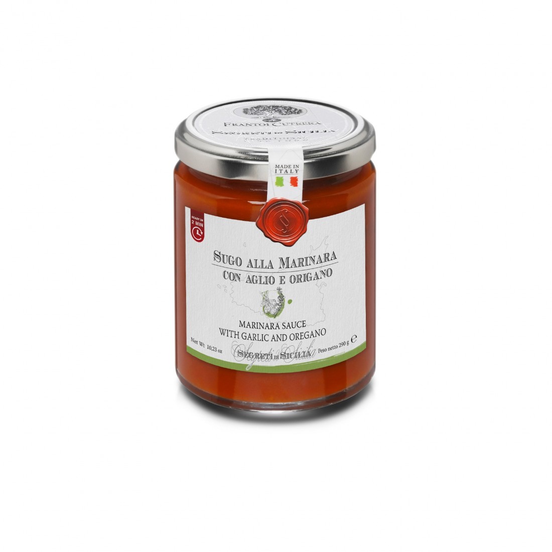 Glas Sugo alla Marinara von Cutrera aus Sizilien Italien klein