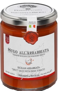 Sugo all Arrabbiata von Cutrera aus Sizilien Italien Glas Sugo all Arrabbiata von Cutrera aus Sizilien Italien