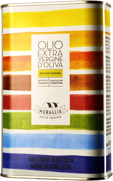 Frantoio_Muraglia_1-Liter-Kanister_Fruttato_Intenso_Apulien_Italien Frontalansicht-Frantoio_Muraglia_1-Liter-Kanister_Fruttato_Intenso_Apulien_Italien