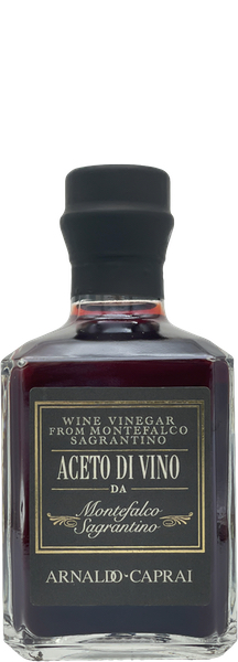 Flaschenbild des Aceto di Vino Sagrantino Rotweinessig von Arnaldo Caprai aus Umbrien - Italien