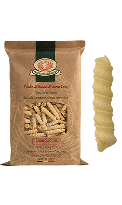 Cannolicchi Pasta von Rustichella d Abruzzo Packung Cannolicchi Pasta von Rustichella d Abruzzo