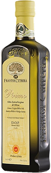 Flasche des Olivenöl Primo von Frantoio Cutrera