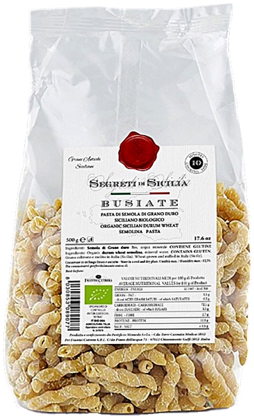 Bio Busiate Pasta Artigianale Bio Busiate Pasta Artigianale
