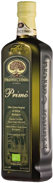 Flasche des Primo Bio Olivenöl von Frantoi Cutrera aus Sizilien