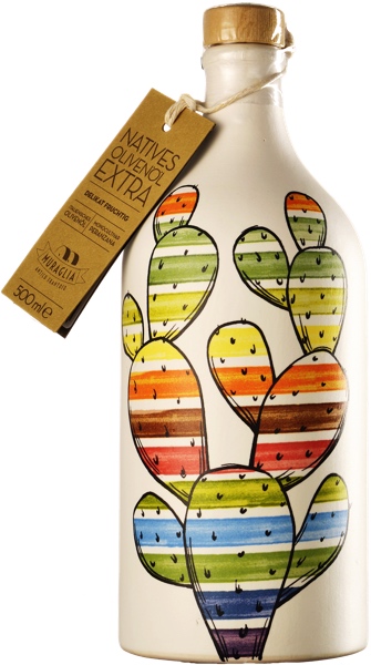 Frantoio_Muraglia_Olivenoel_Extra_Vergine_Di_Oliva_Medio_kaktus_cactus_Apulien_Italien Flaschenansicht-Frantoio_Muraglia_Olivenoel_Extra_Vergine_Di_Oliva_Medio_kaktus_cactus_Apulien_Italien