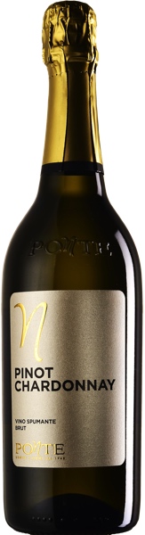 Pinot Chardonnay spumante von Ponte Flasche des Pinot Chardonnay spumante von Ponte