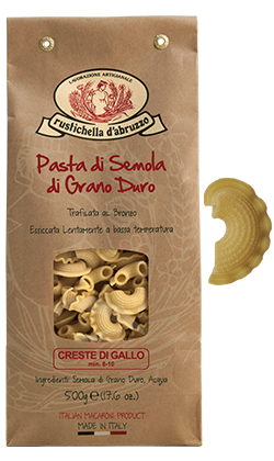Creste di Gallo Pasta von Rustichella d Abruzzo Packung Creste di Gallo Pasta von Rustichella d Abruzzo