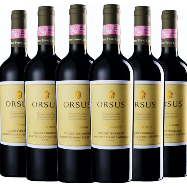 6er Sparpaket Orsus Montepulciano d'Abruzzo DOCG 2019