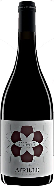 Cutrera Akrille Cerasuolo di Vittoria Rotwein Sizilien Italien Flasche des Cutrera Akrille Cerasuolo di Vittoria Rotwein Sizilien Italien