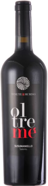 Oltreme Susumaniello der Tenute Rubino aus Apulien in Italien Flasche des Oltreme Susumaniello der Tenute Rubino aus Apulien in Italien