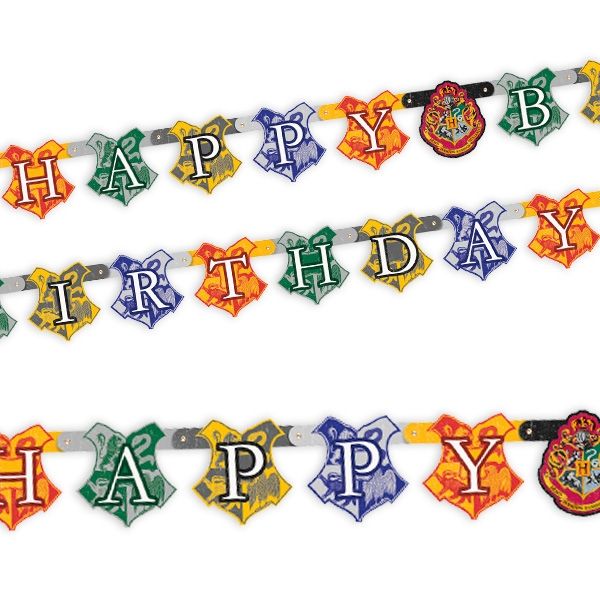 "Harry Potter", Happy Birthday Banner, 1,82m
