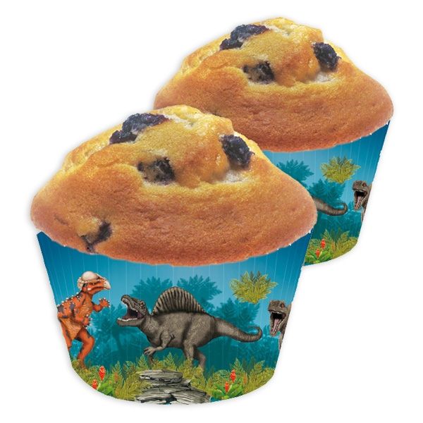 Muffinförmchen "Dinosaurier", 40 Stück