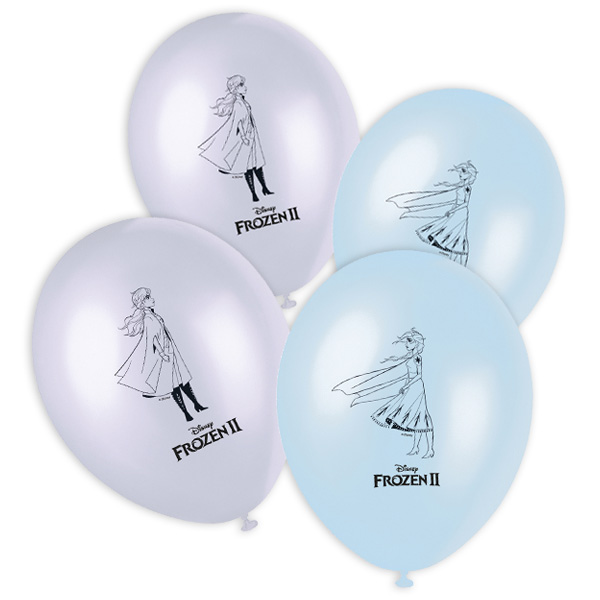 Ballongas-Set "Frozen" 50er Heliumgas + Schöne Ballons