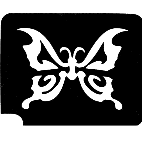 Falter-Tattooschablone für bezaubernde Schmetterlingstattoos, 6x5cm