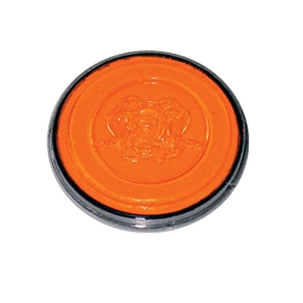 Kinderschminke Neon-orange, Profi Aqua, hohe Deckkraft, in 3,5ml Dose
