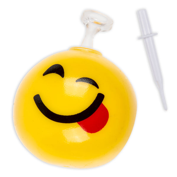 Aufblasbarer Bubble YoYo-Ball, Emoji, 1 Stk.