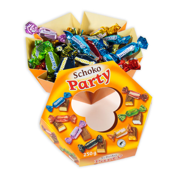 Schoko Party, Mini-Schokoriegel-Mix, 250g