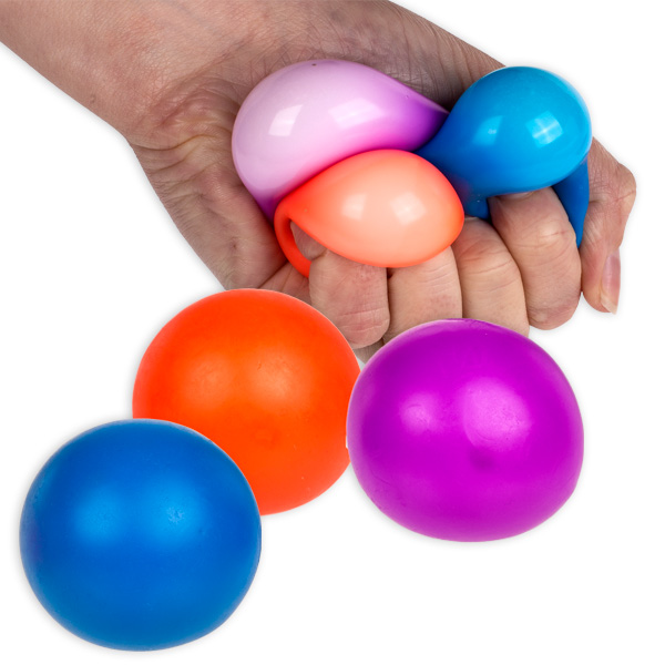 Antistress-Ball, ca. 3,5 cm, 3er Pack