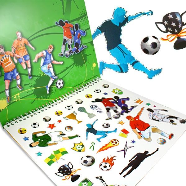 Schablonenbuch gr. Fußball, 26×25cm