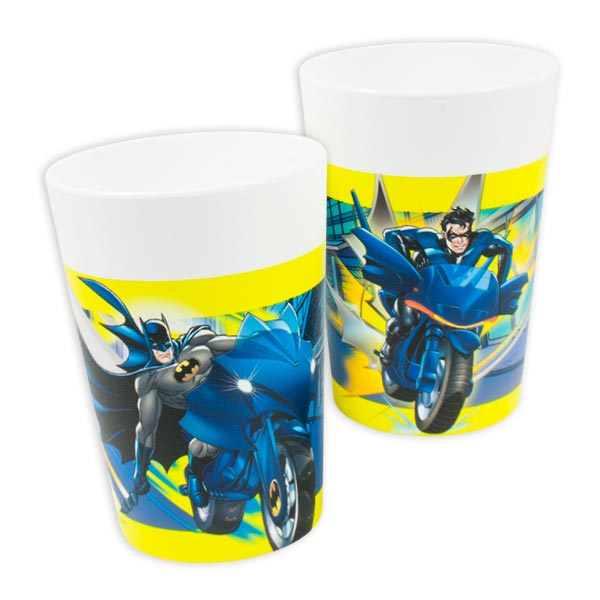 Batman Mehrwegbecher im 2er Pack, 230ml