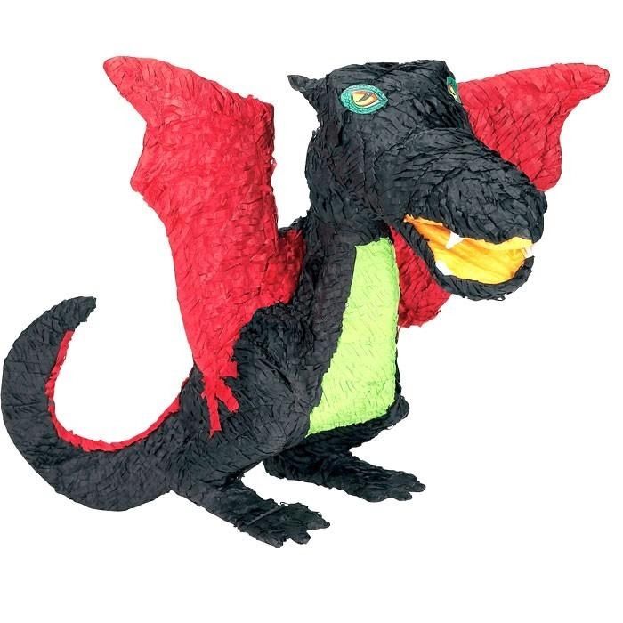 Pinata als schwarzer Drache 65×20cm