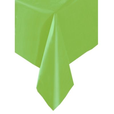Tischdecke grasgrün 137x274cm,, Folie