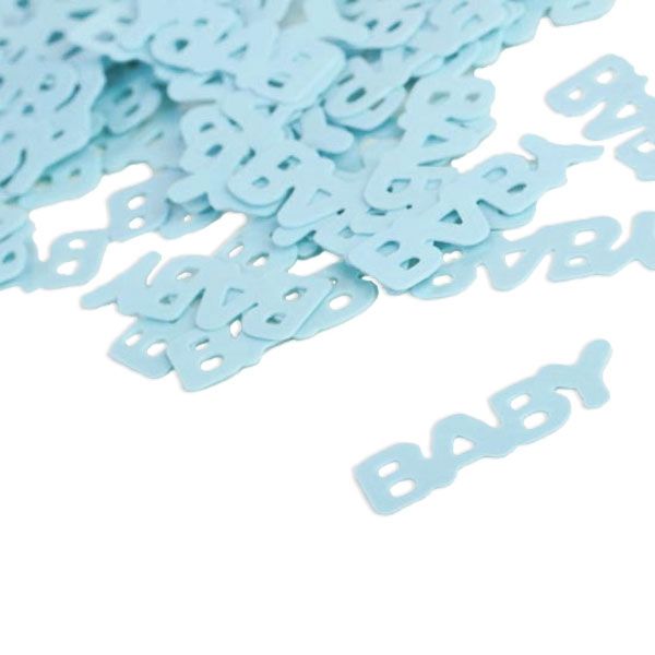 Konfetti, "BABY", blau, 15 g
