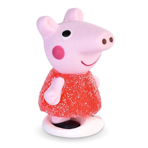 Peppa Pig Tortendekoset, 36-teilig mit Tortenfigur, Kerze und Motivoblaten